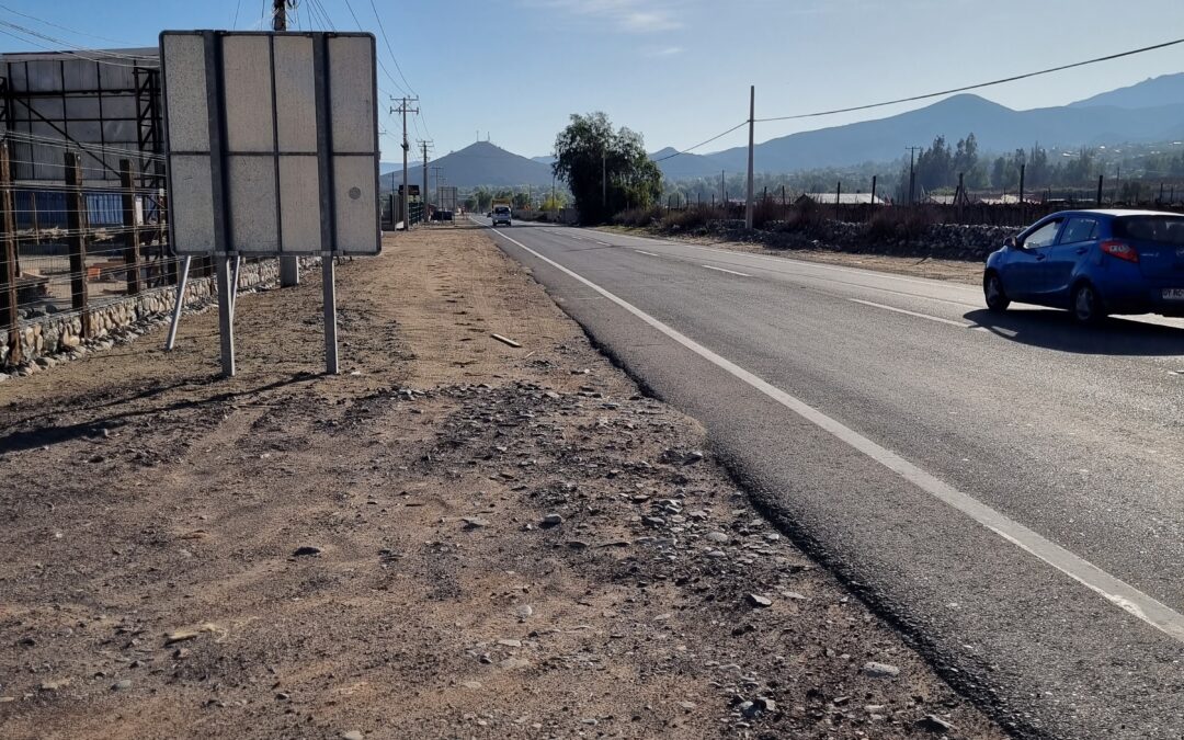 A ORILLA DE CARRETERA Arriendo de terreno El Arenal, Vicuña